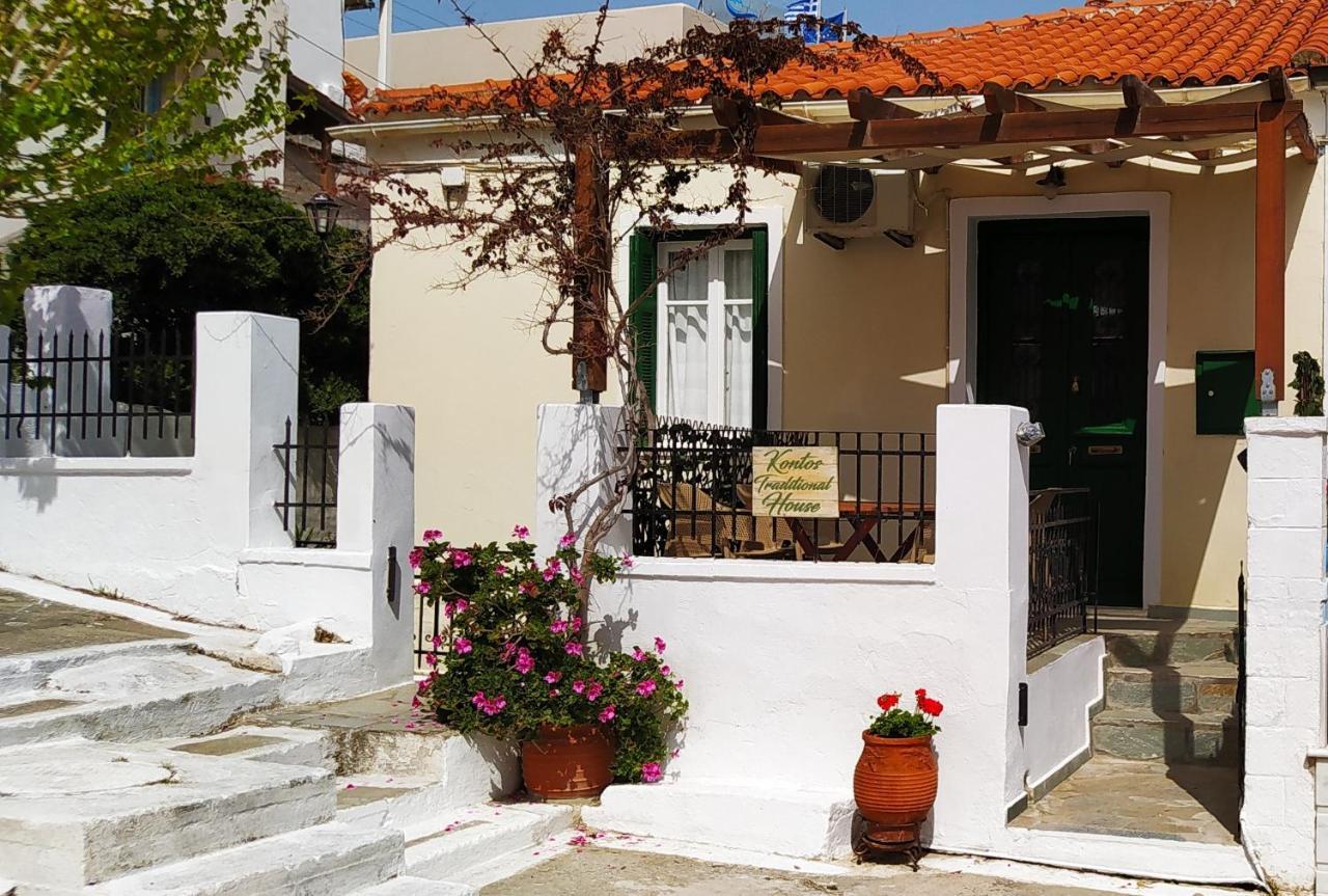 Kontos-Traditional House In Andros Beach ภายนอก รูปภาพ